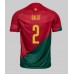 Günstige Portugal Diogo Dalot #2 Heim Fussballtrikot WM 2022 Kurzarm